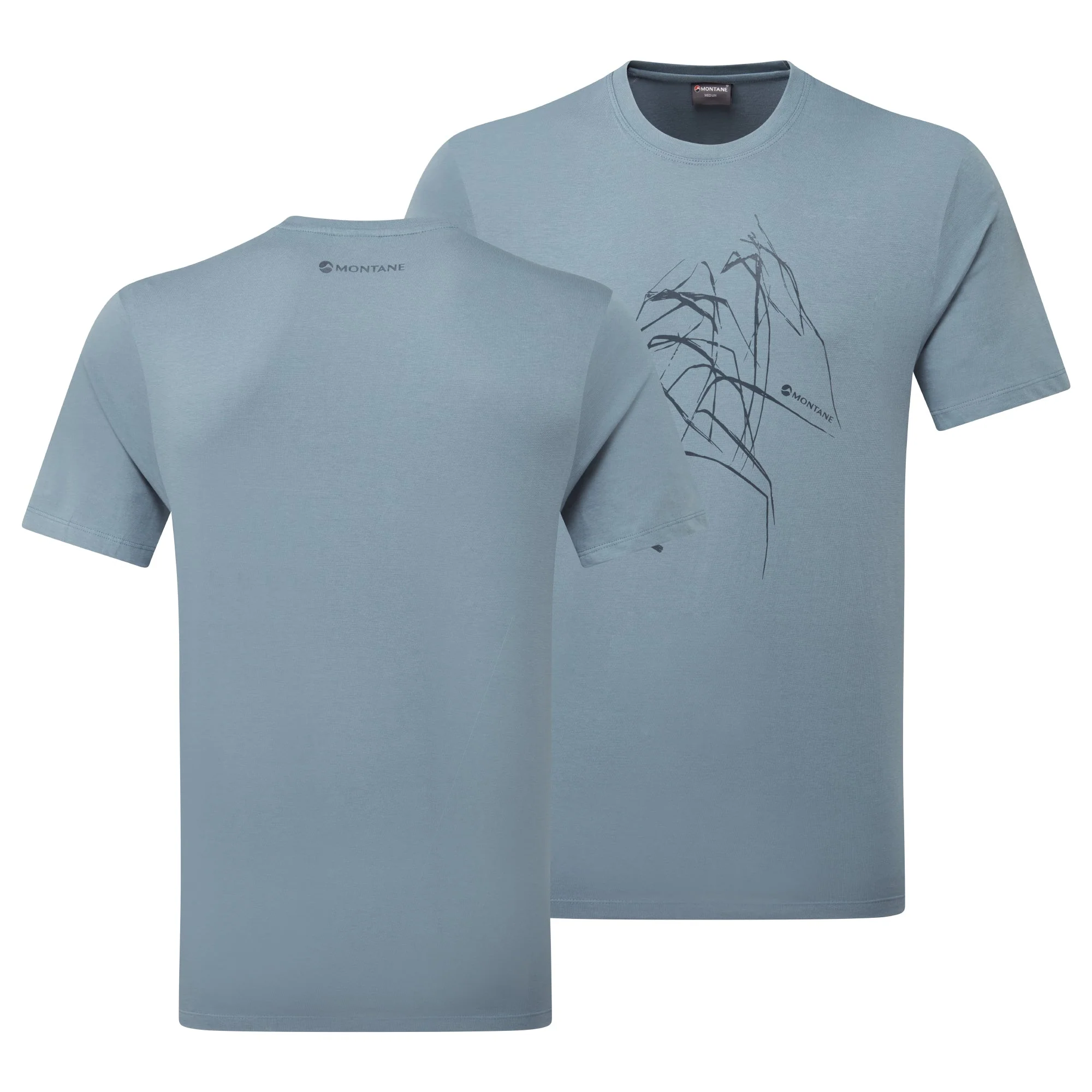 Montane Men's Abstract Mountain T-Shirt - Image 3