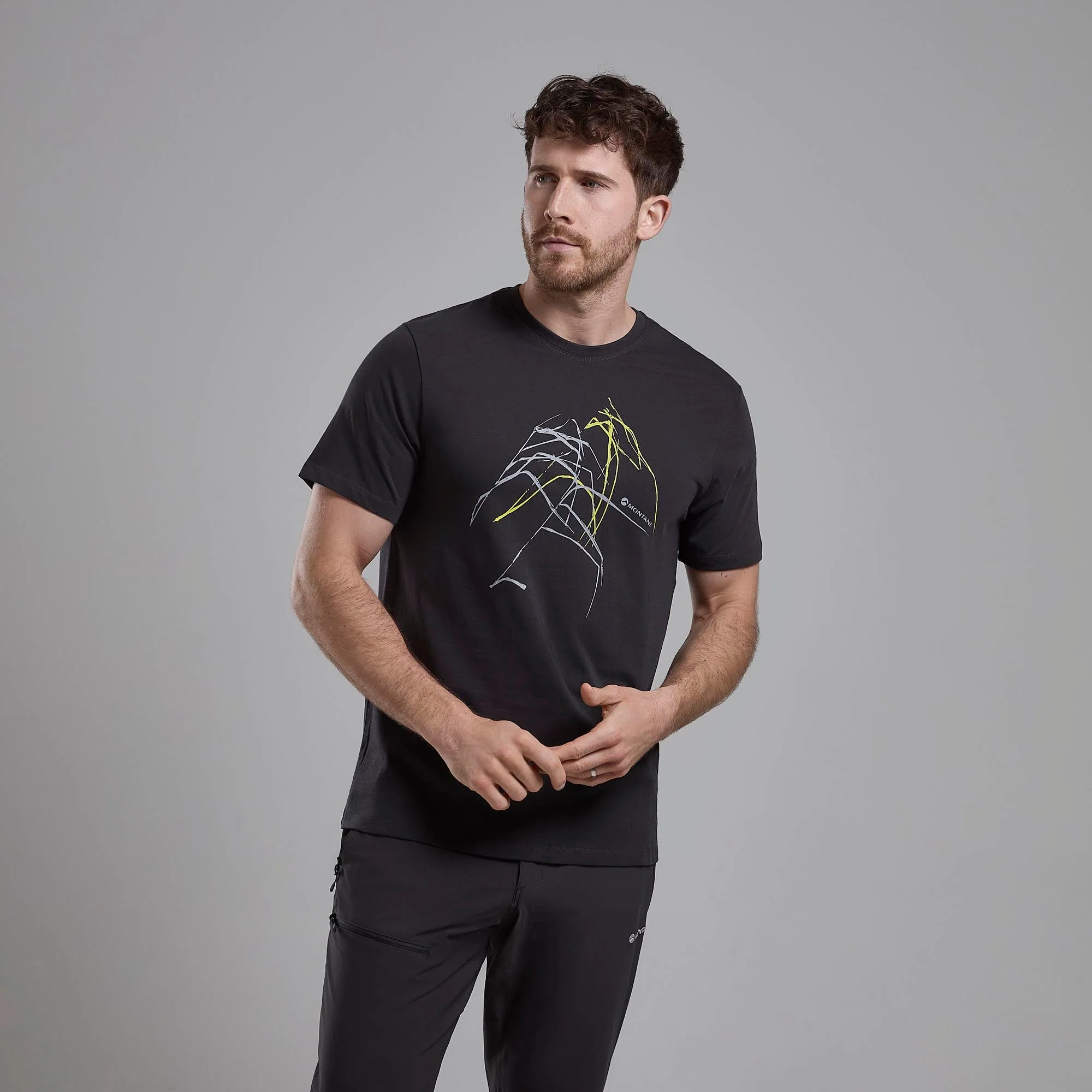 Montane Men's Abstract Mountain T-Shirt - Image 6