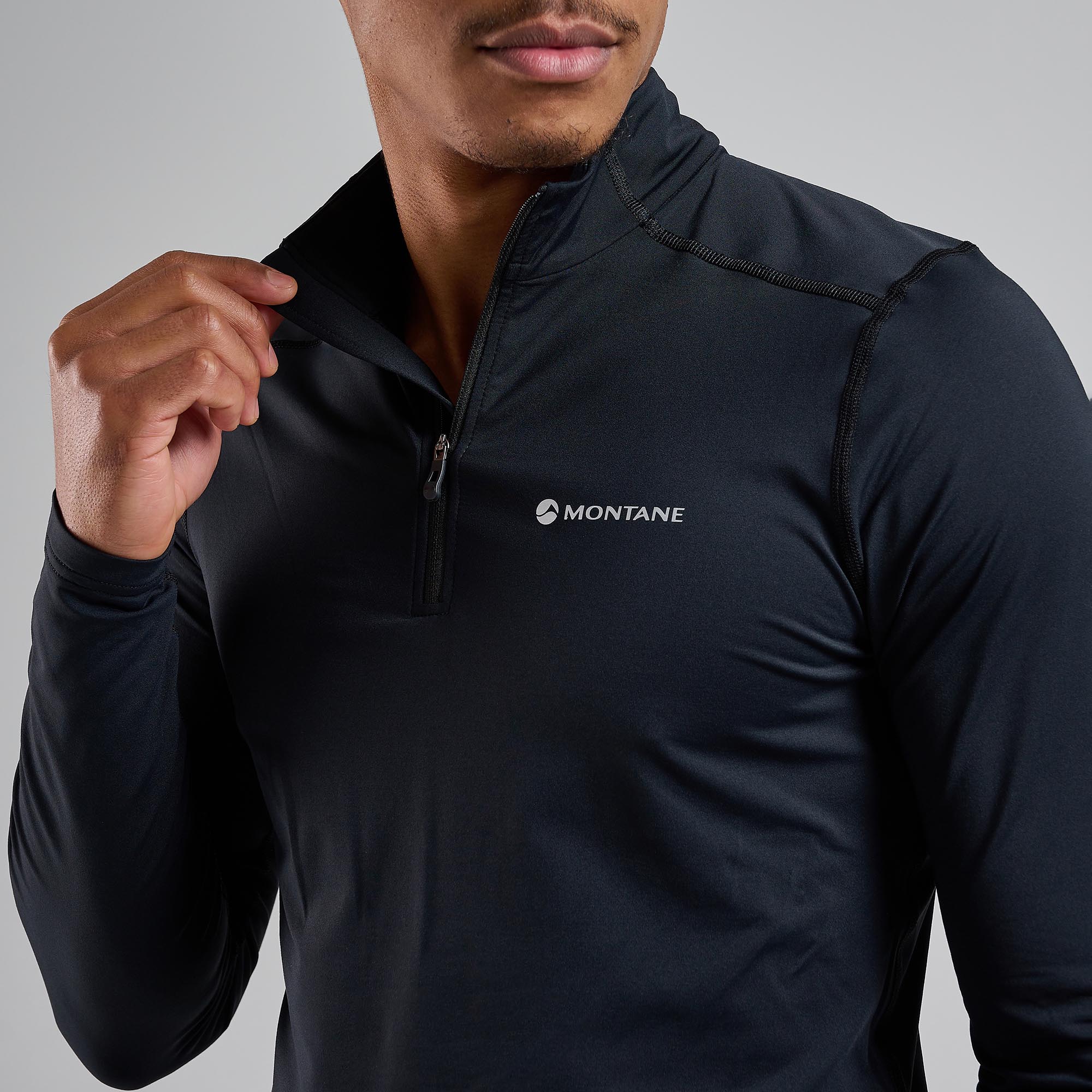 Montane Men's Dart XT Thermal Zip Neck Long Sleeved Top - Image 23