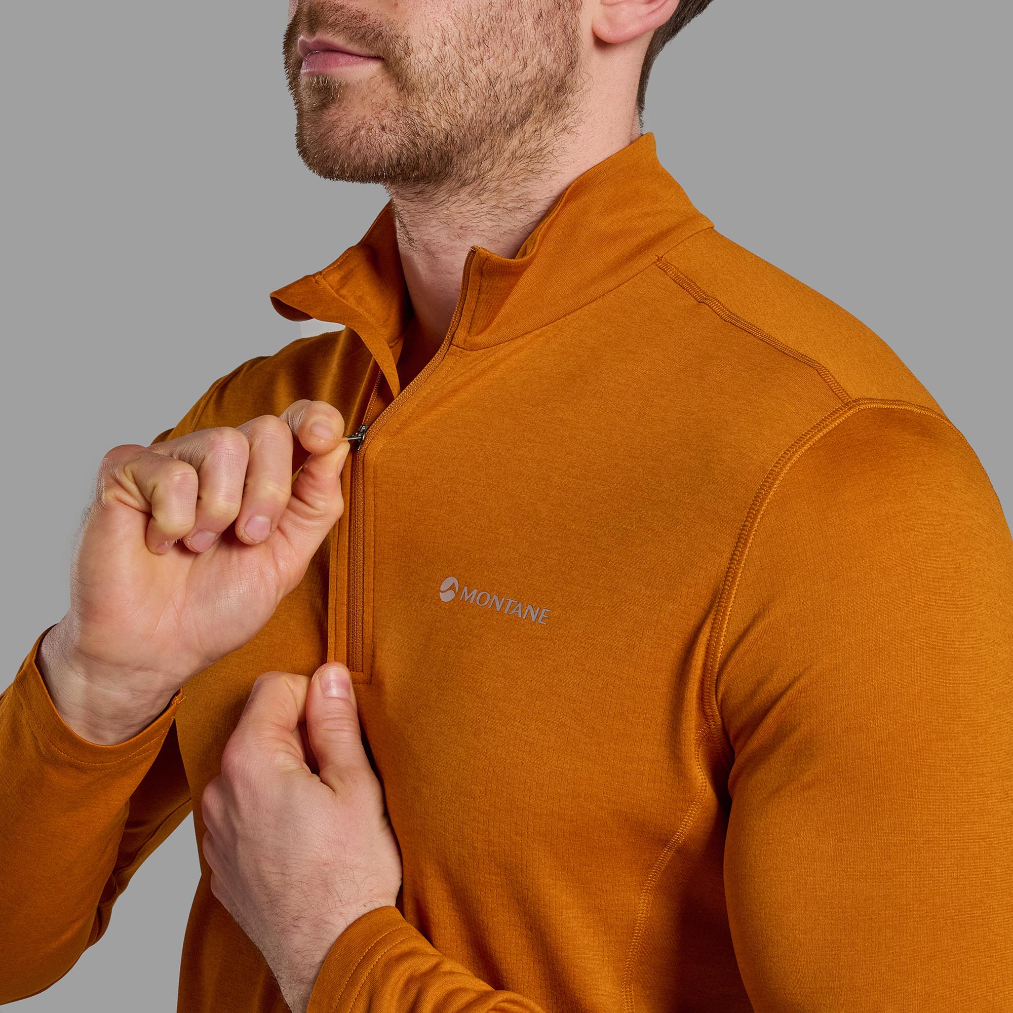Montane Men's Dart Zip Neck T-Shirt - Image 6