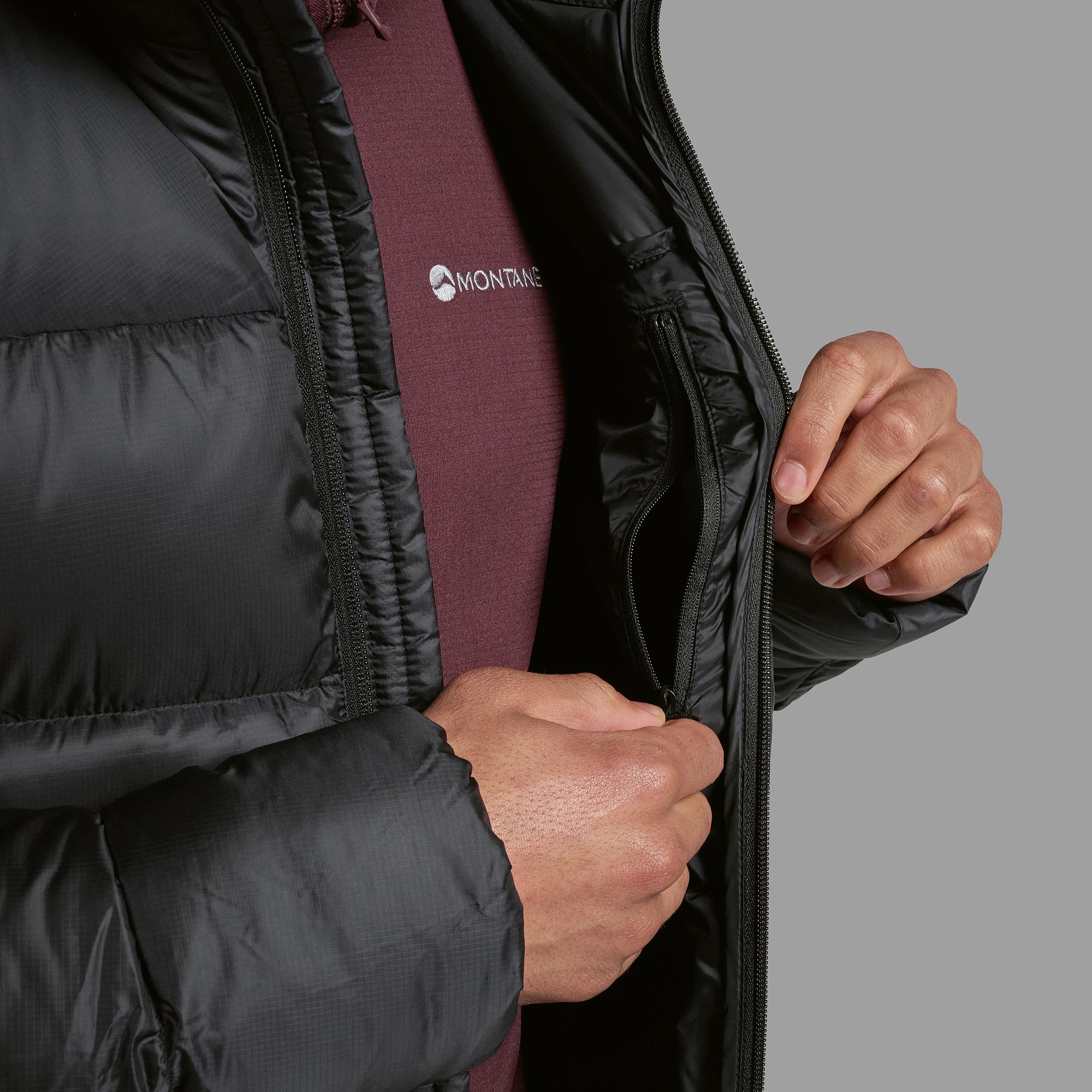 Montane Men's Polaron XT Hooded Down Jacket - Image 8