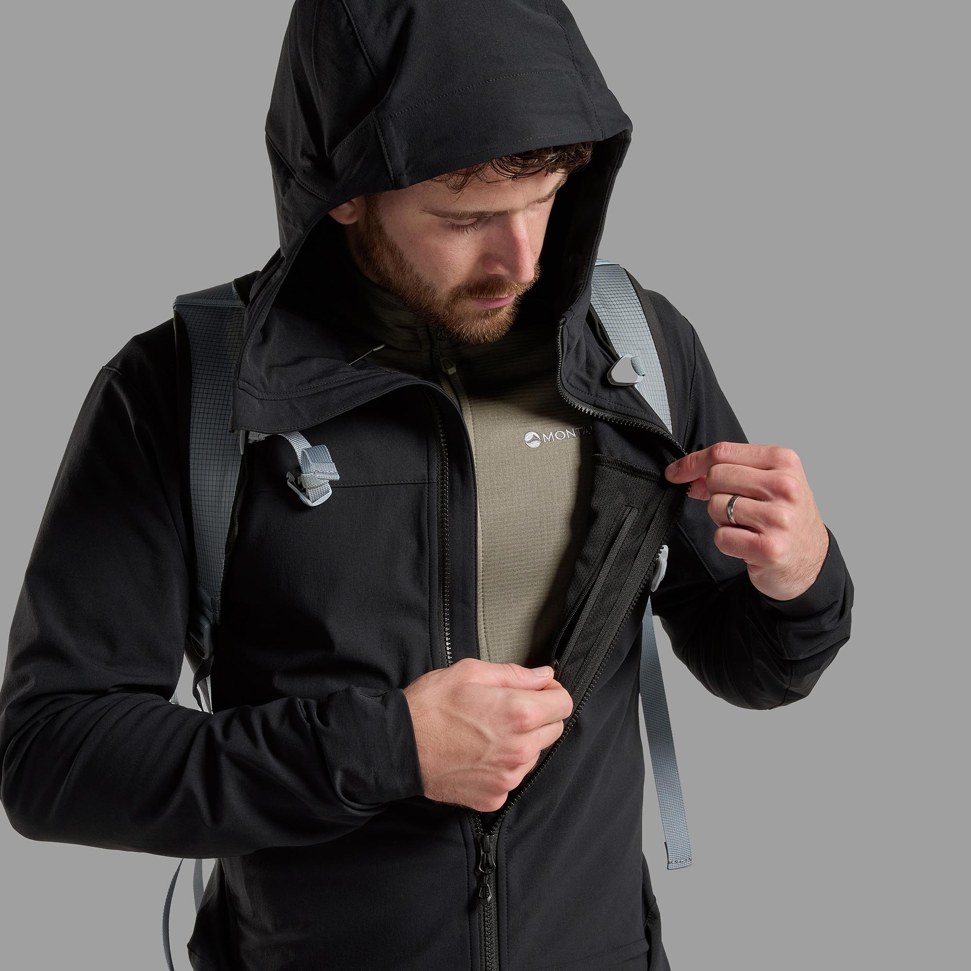 Montane Men's Tenacity Hooded Softshell Jacket - Image 25