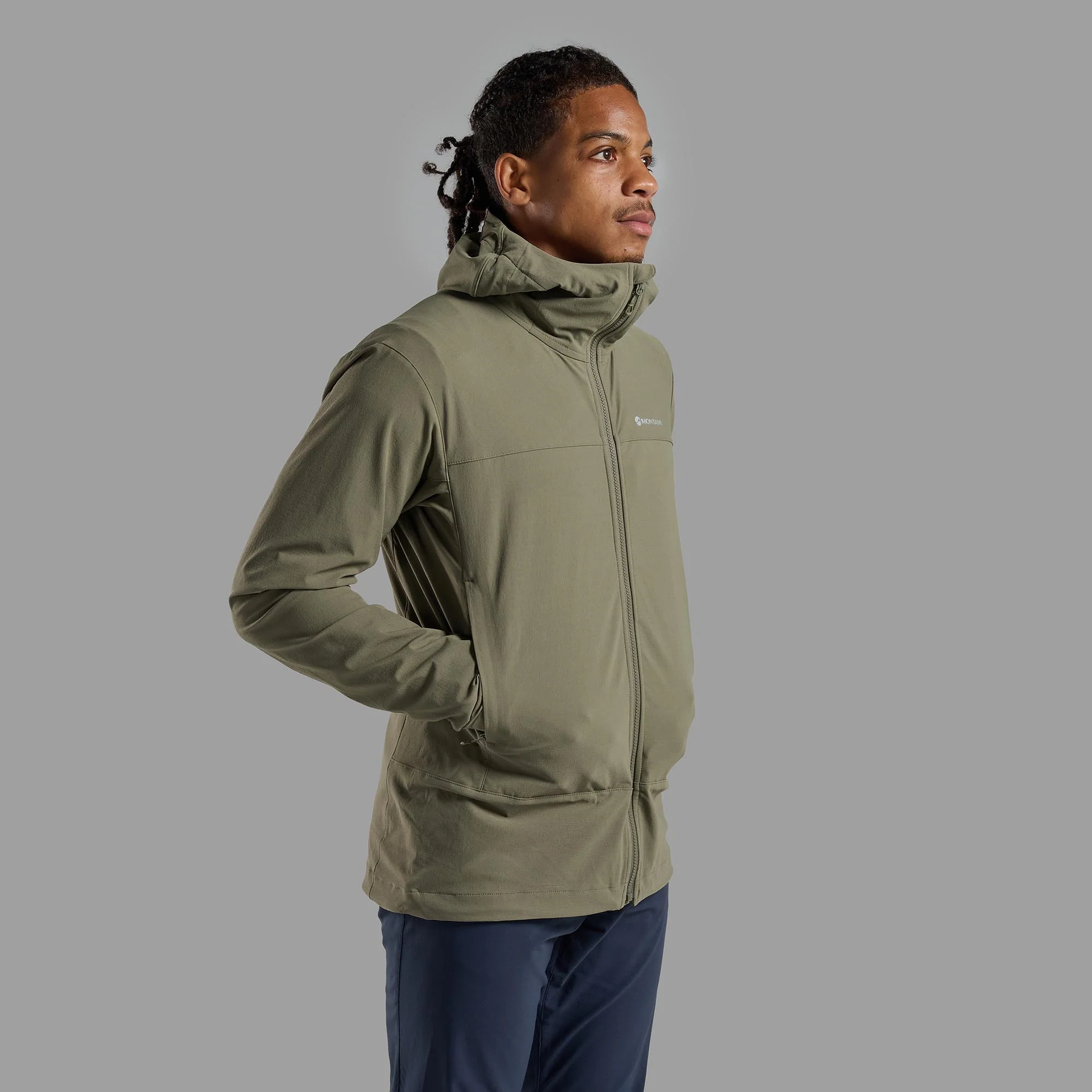 Montane Men's Tenacity Hooded Softshell Jacket - Image 3