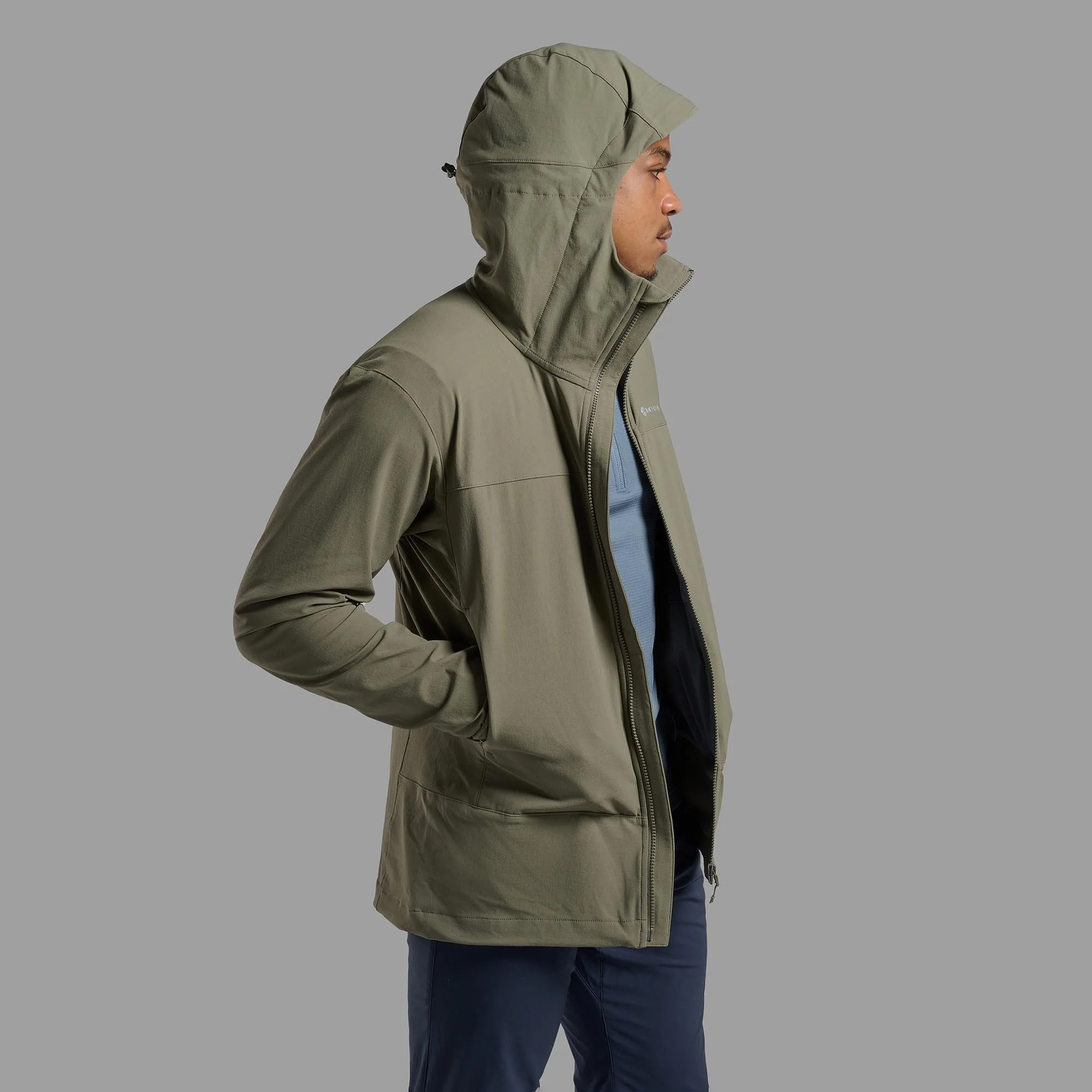 Montane Men's Tenacity Hooded Softshell Jacket - Image 6