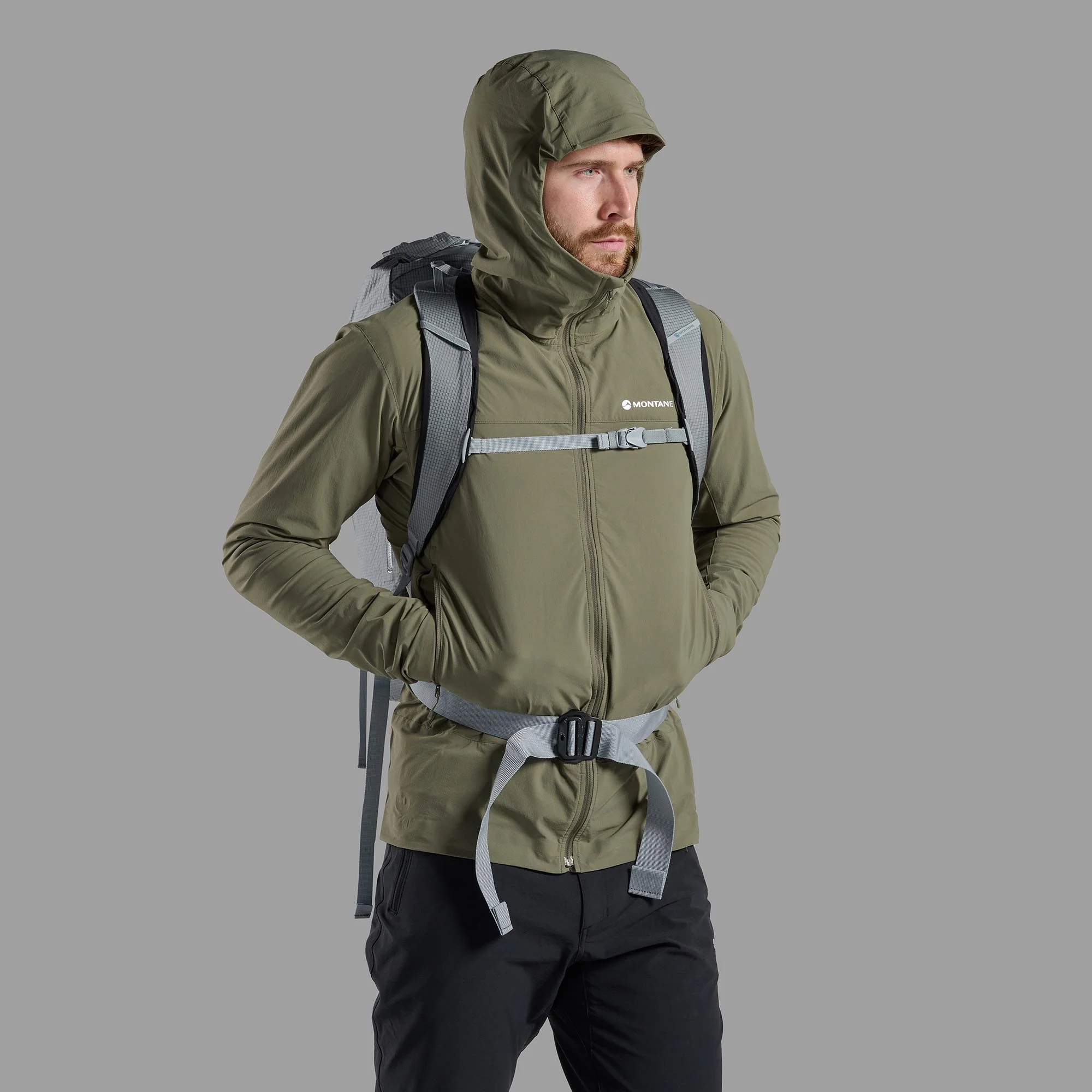 Montane Men's Tenacity Nano Hooded Softshell Jacket - Image 11