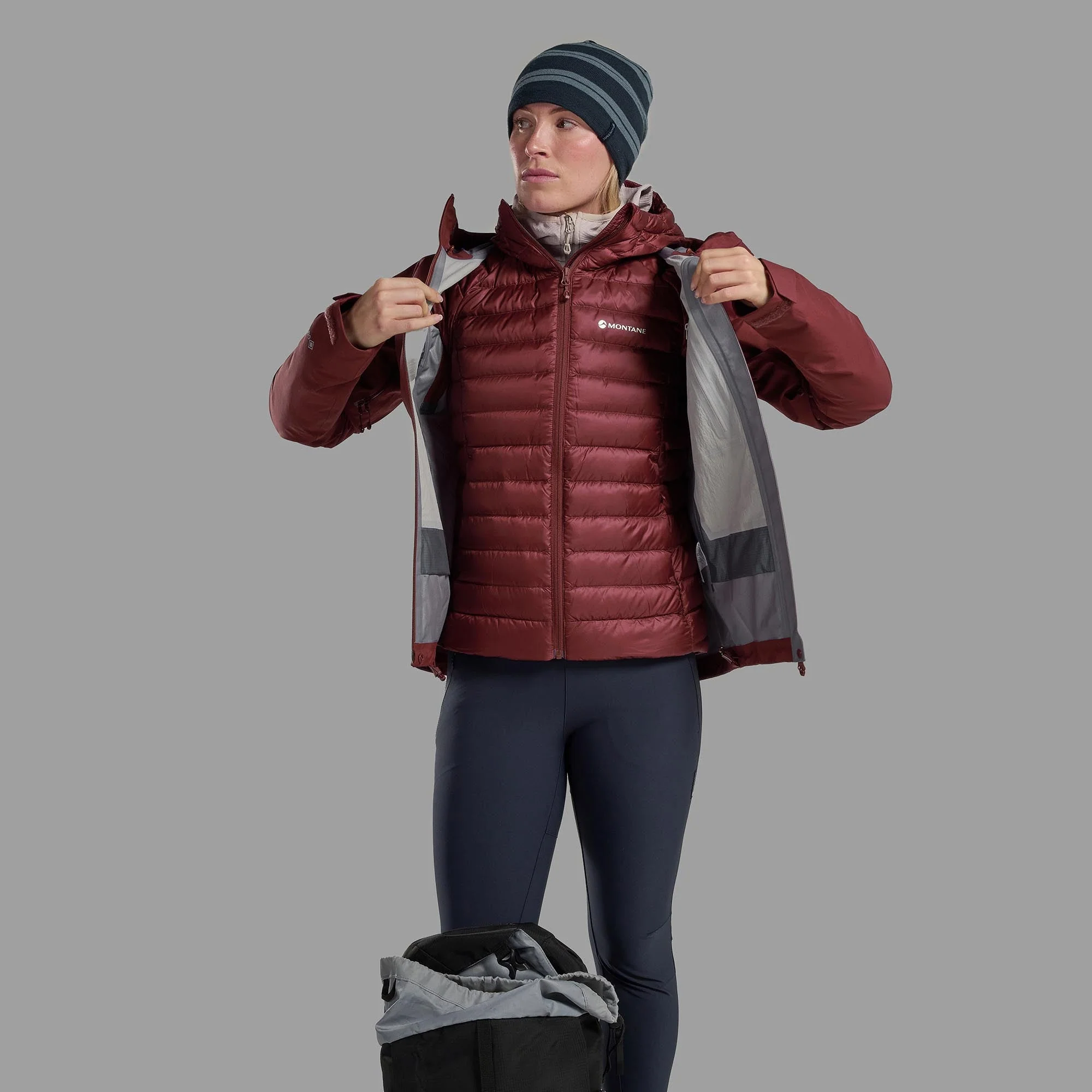 Montane Women's Anti Freeze Hooded Down Jacket - Image 15