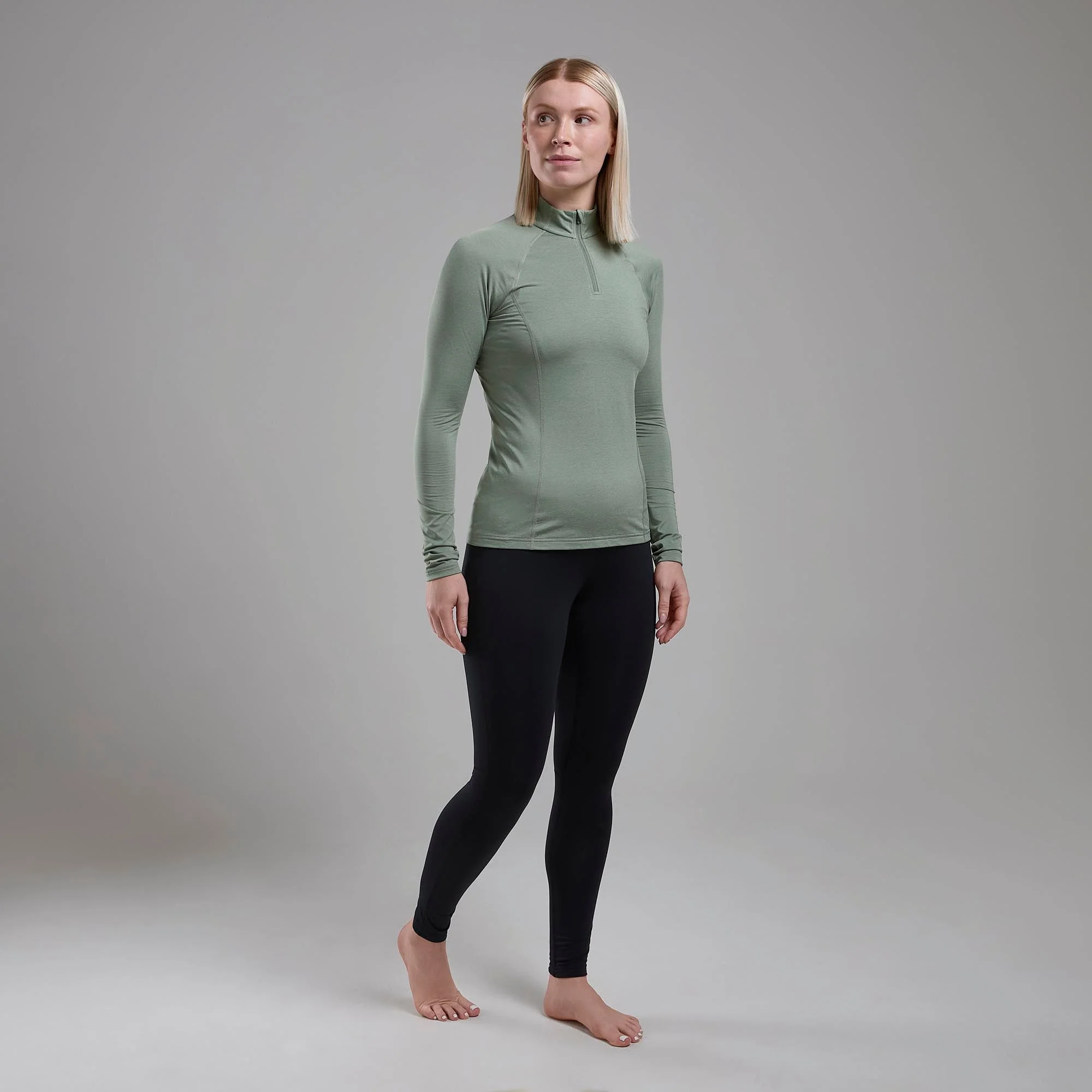 Montane Women's Dart XT Thermal Zip Neck T-Shirt - Image 17