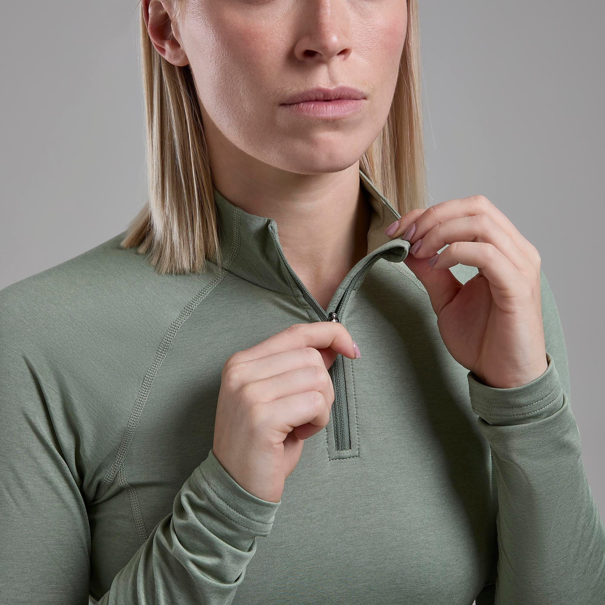 Montane Women's Dart XT Thermal Zip Neck T-Shirt - Image 18