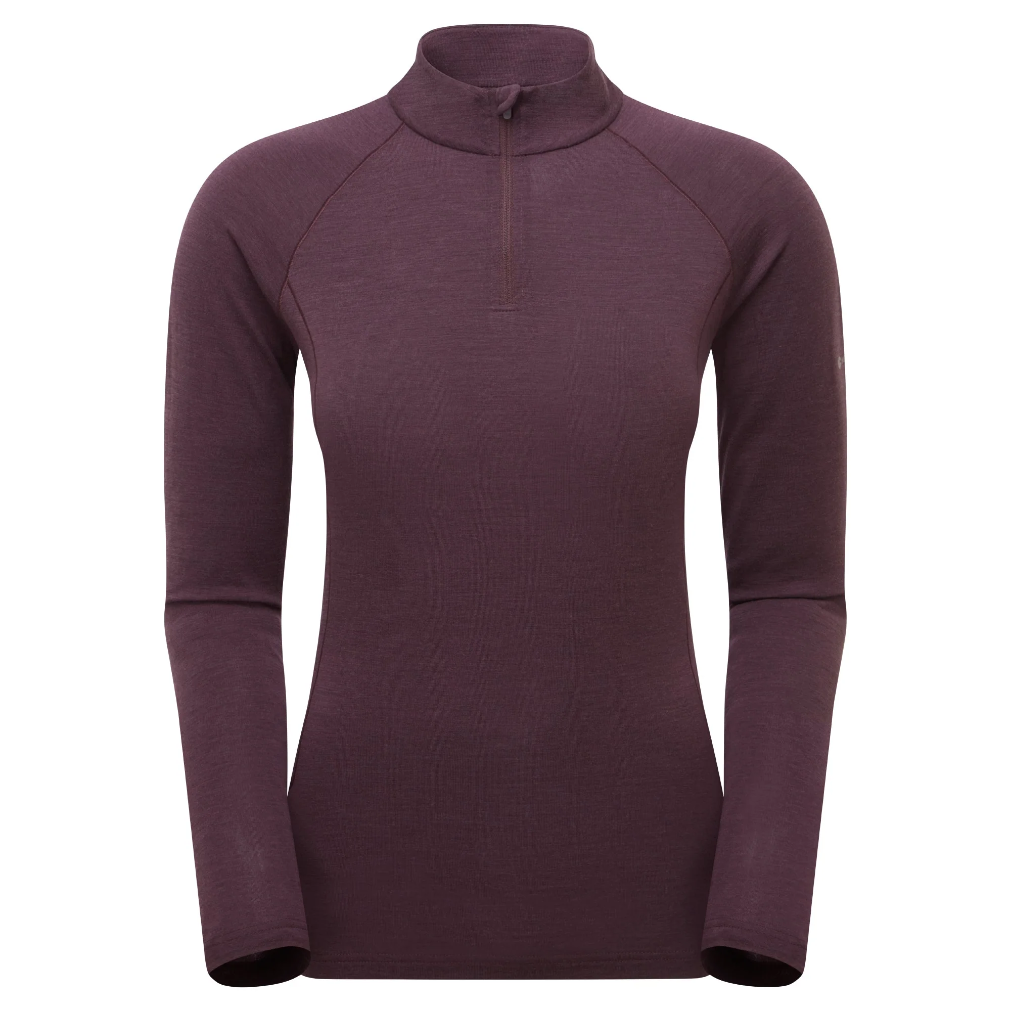 Montane Women's Malli Long Sleeve Zip Merino T-Shirt - Image 3